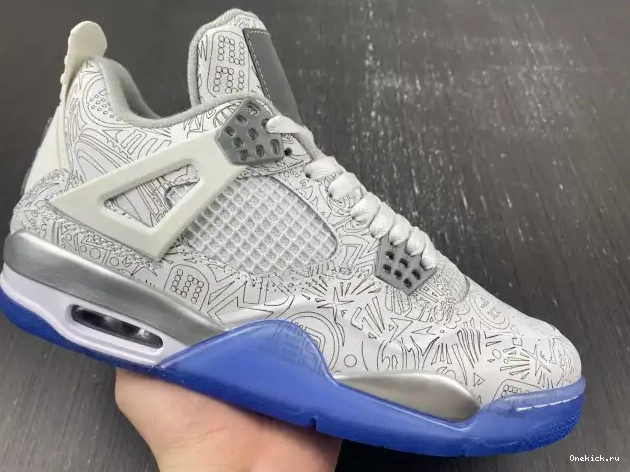 One Kick Jordan Laser 4 Anniversary Retro 30th 705333-105 0609